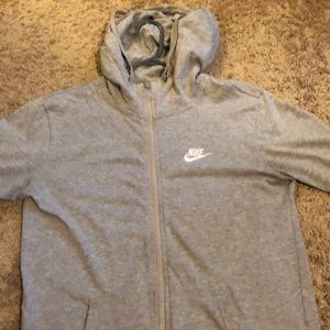 Grey Nike hoodie